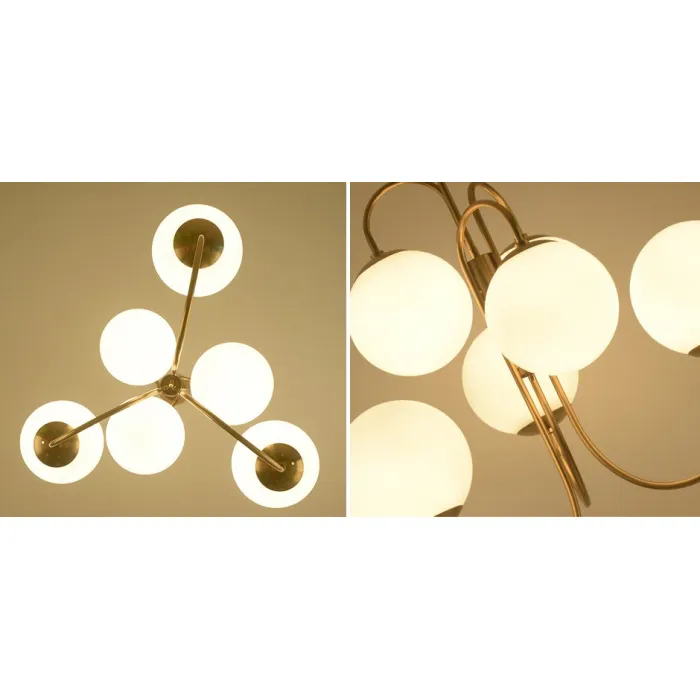 Люстра на штанге Gooseneck Pelle Chandelier