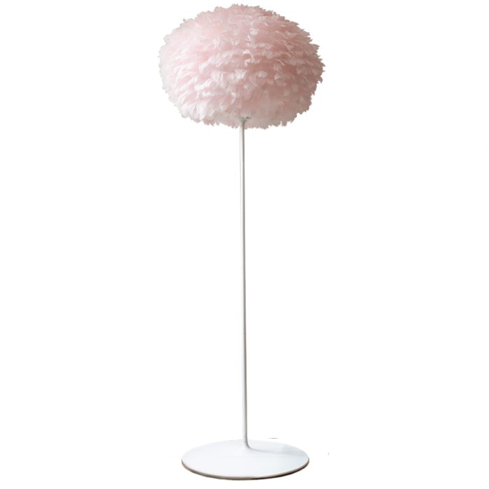 Торшер из перьев Plumage Pink от ImperiumLoft