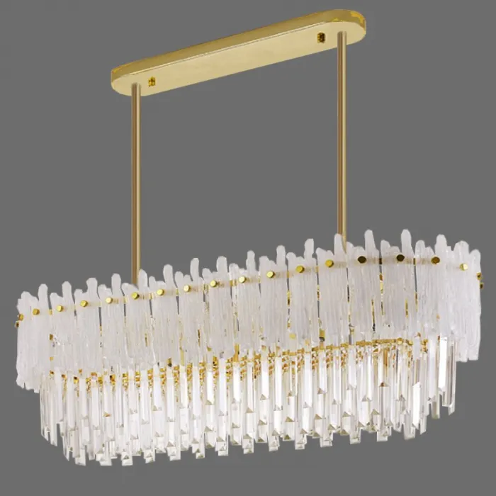 Люстра Murano Glass ICE Chandelier Rectangle от ImperiumLoft