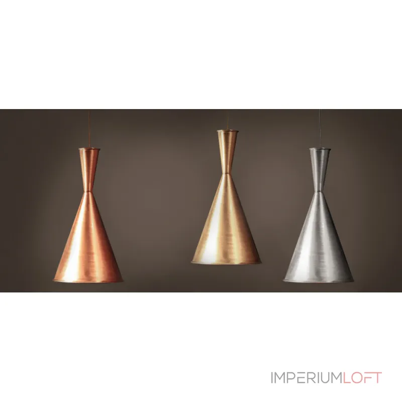 Светильник медь Copper Pendant Lamp Beat Light Tall