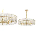 Подвесная люстра Ruby Crystal Chandelier Gold 75