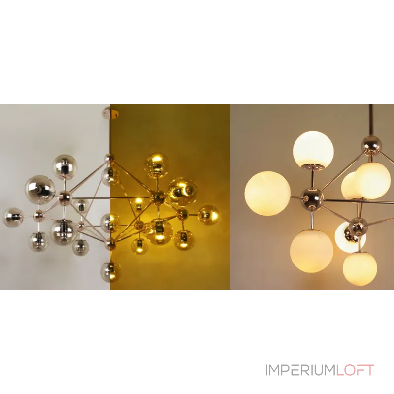 Люстра на штанге Modo Chandelier Gold Люстра на штанге Modo Chandelier Gold