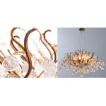 Подвесная люстра FAIRYTREE Chandelier Amber Pendants 100