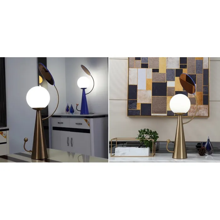 Настольная лампа SACHI SACHA TABLE LAMP Brass от ImperiumLoft