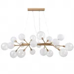 Люстра Berries Chandelier Rectangle White 100 от ImperiumLoft