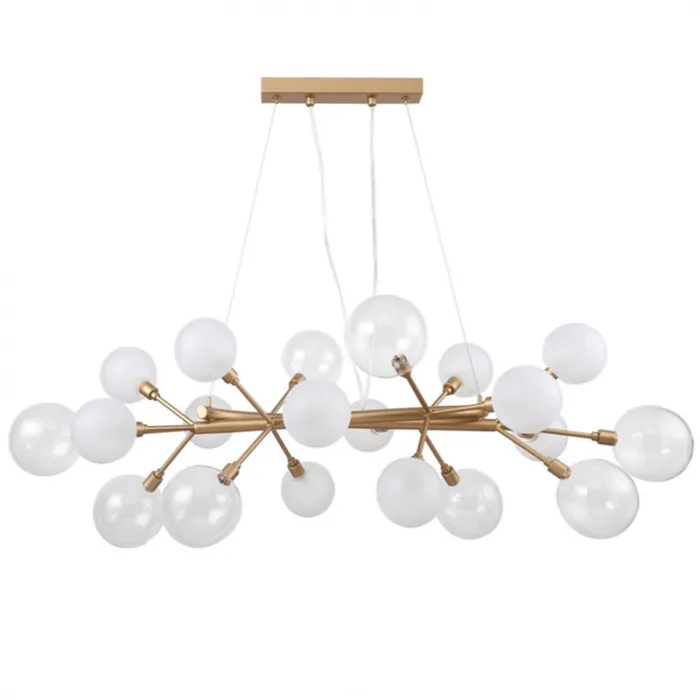 Люстра Berries Chandelier Rectangle White 100 от ImperiumLoft