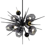 Люстра Boom Bubble Black 10 плафонов от ImperiumLoft
