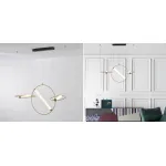 Люстра Diagonal Rings от ImperiumLoft