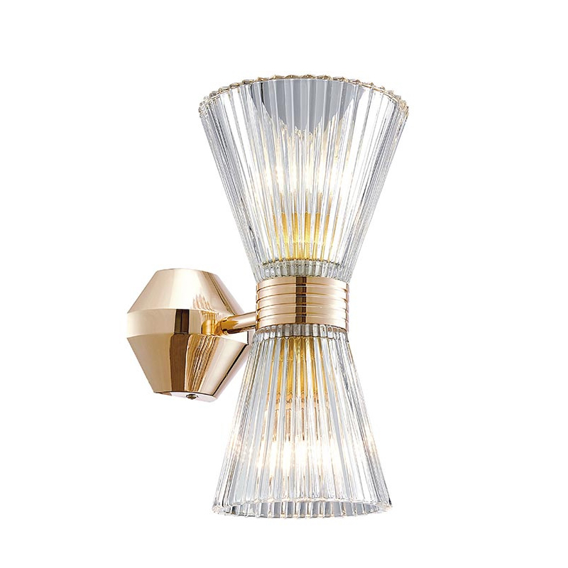 Бра Glass Horn Light gold от ImperiumLoft