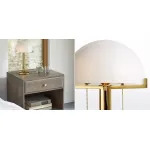 Настольная лампа White Dome Table Lamp от ImperiumLoft