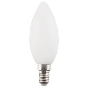 Белая матовая лампочка LED E14 5W
