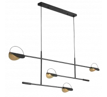 Люстра BOLIA LEAVES PENDANT black
