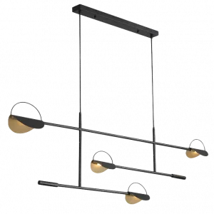 Люстра BOLIA LEAVES PENDANT Black 3000К