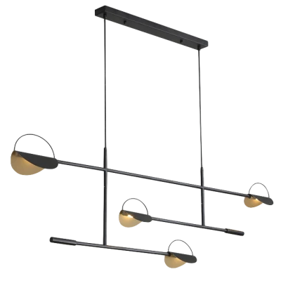 Люстра BOLIA LEAVES PENDANT Black 3000К