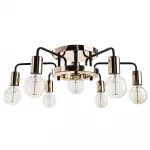 Потолочная люстра Loft Industrial Glossy Gold Ceiling
