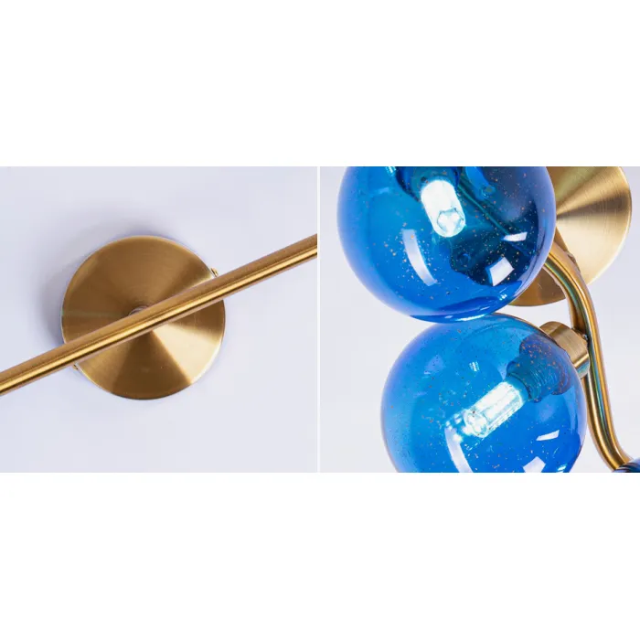 Бра Cherry FLUSH MOUNT Wall Lamp blue от ImperiumLoft
