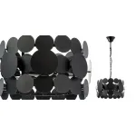 Люстра Black Matte Disk D35 от ImperiumLoft