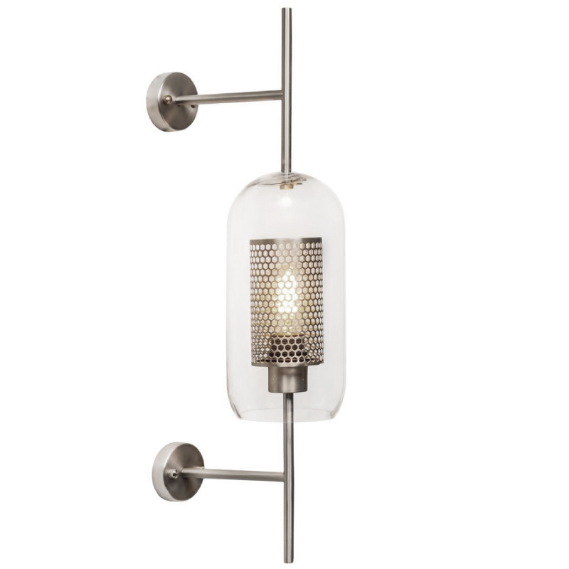Бра Perforation Wall Lamp Nickel  67 от ImperiumLoft