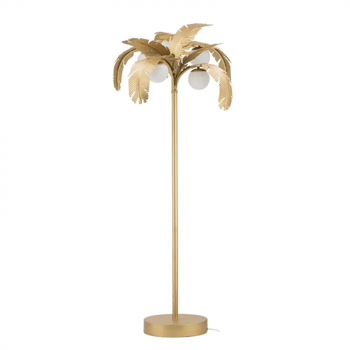 Торшер Vintage Floor Lamp Gold Сoconut Palm от ImperiumLoft