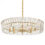 Подвесная люстра Ruby Crystal Chandelier Gold 75