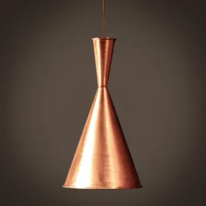 Светильник медь Copper Pendant Lamp Beat Light Tall
