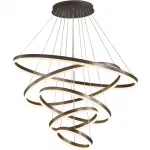 Люстра Ribbon Circles Chandelier от ImperiumLoft