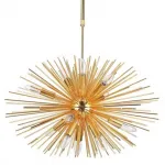 Люстра ASTRA Chandelier Sputnik Light Gold от ImperiumLoft