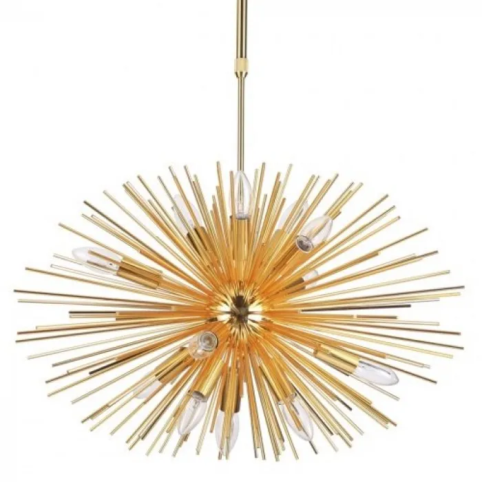 Люстра ASTRA Chandelier Sputnik Light Gold от ImperiumLoft