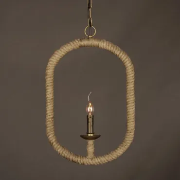 Подвесной светильник Oval Loft Rope Light от ImperiumLoft