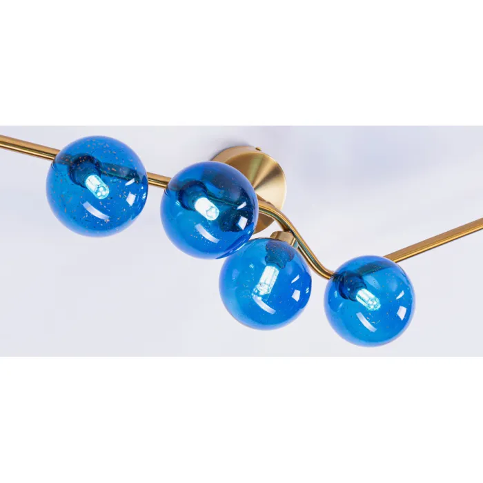Бра Cherry FLUSH MOUNT Wall Lamp blue от ImperiumLoft