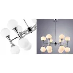 Люстра Ball Valley Chandelier Chromium 12 от ImperiumLoft