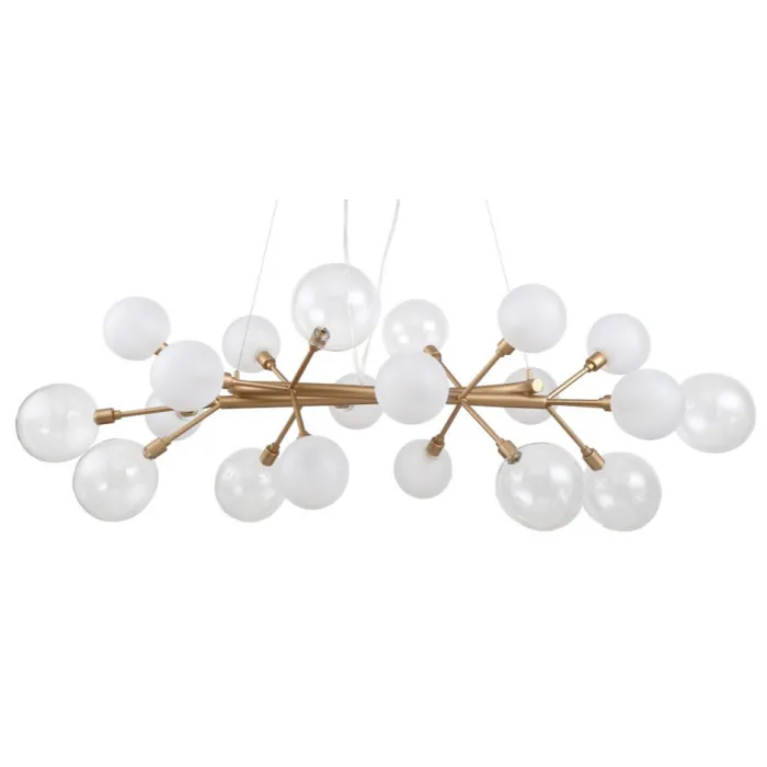 Люстра Berries Chandelier Rectangle White 100 от ImperiumLoft