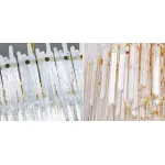 Люстра Murano Glass ICE Chandelier Rectangle от ImperiumLoft
