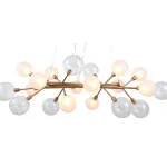 Люстра Berries Chandelier Rectangle White 100 от ImperiumLoft