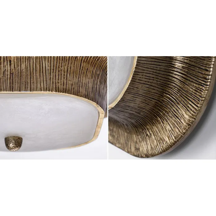 Потолочный светильник Utopia Round Sconce Gold от ImperiumLoft