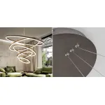 Люстра Ribbon Circles Chandelier от ImperiumLoft