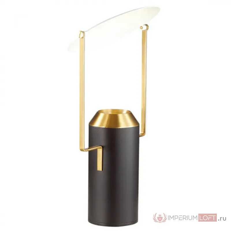 Настольная лампа Black Cylinder Table Lamp от ImperiumLoft