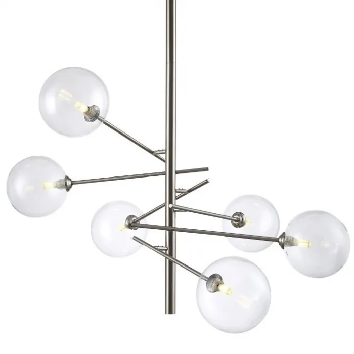 Люстра Gallotti & Radice Straight Nickel 6 от ImperiumLoft