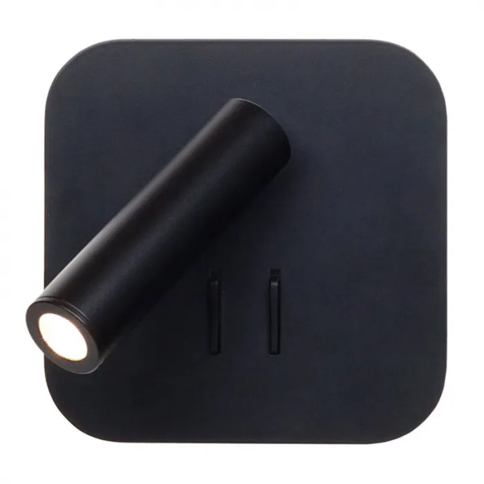 Настенный спот Black Square Spot Wall Lamp от ImperiumLoft