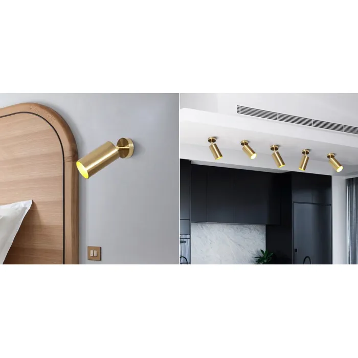 Спот GMCA01 Gold Ceiling Light от ImperiumLoft