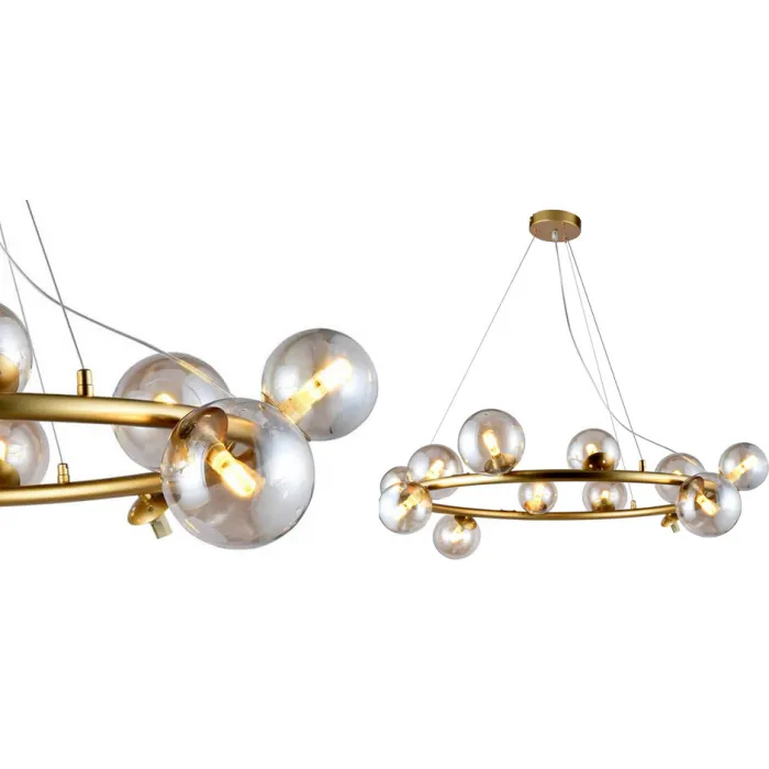 Люстра Berries Chandelier Amber D90 от ImperiumLoft