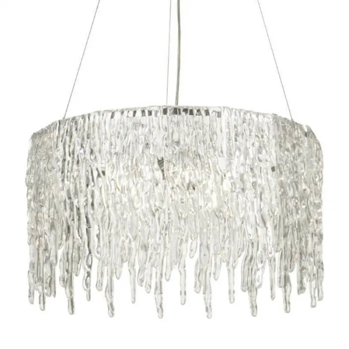 Люстра Cold Heart Silver Single Tier Chandelier от ImperiumLoft