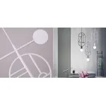 Подвесной светильник Suspension modern design with LED colorful shapes от ImperiumLoft