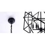 Люстра Cubist Small Chandelier Black от ImperiumLoft