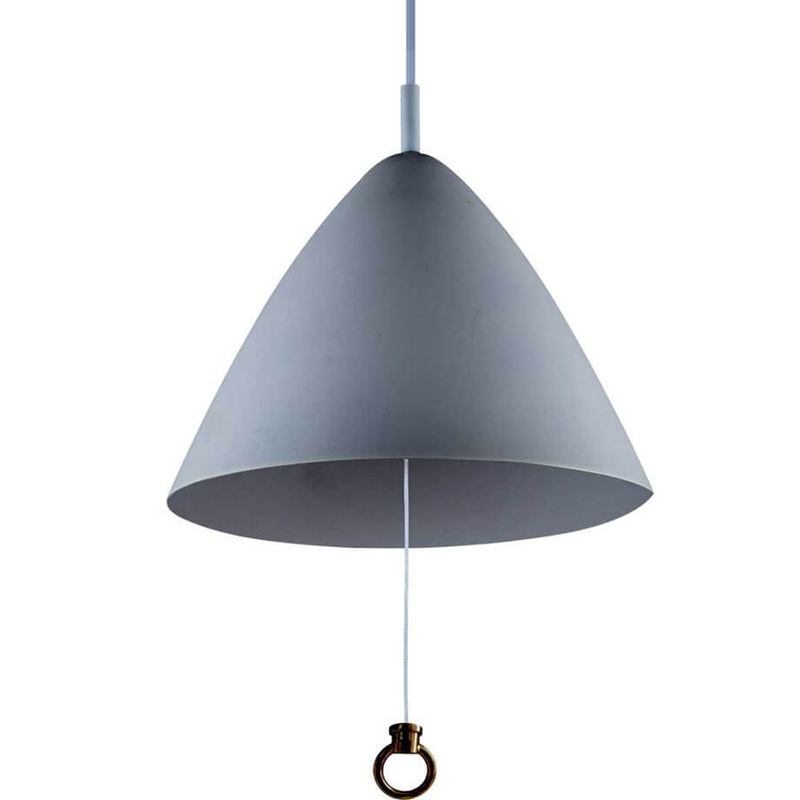 Подвесной светильник Cosmo Dome Cone gray от ImperiumLoft
