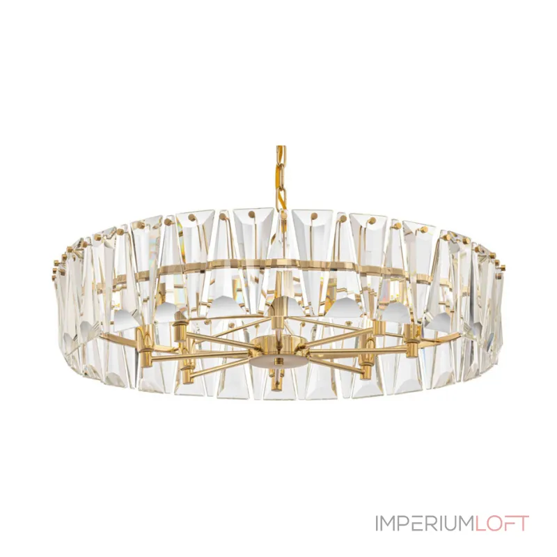 Подвесная люстра Ruby Crystal Chandelier Gold 75 Подвесная люстра Ruby Crystal Chandelier Gold 75