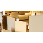 Настольная лампа Gold Plate Table Lamp от ImperiumLoft
