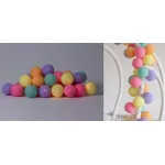 Гирлянда хлопковые фонарики Сotton Ball Ice Cream от ImperiumLoft
