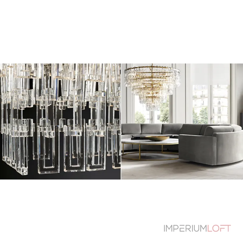 Люстра на штанге Marignan Round Chandelier 60 Люстра на штанге Marignan Round Chandelier 60