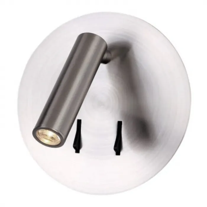 Настенный спот Nickel Circle Spot Wall Lamp от ImperiumLoft